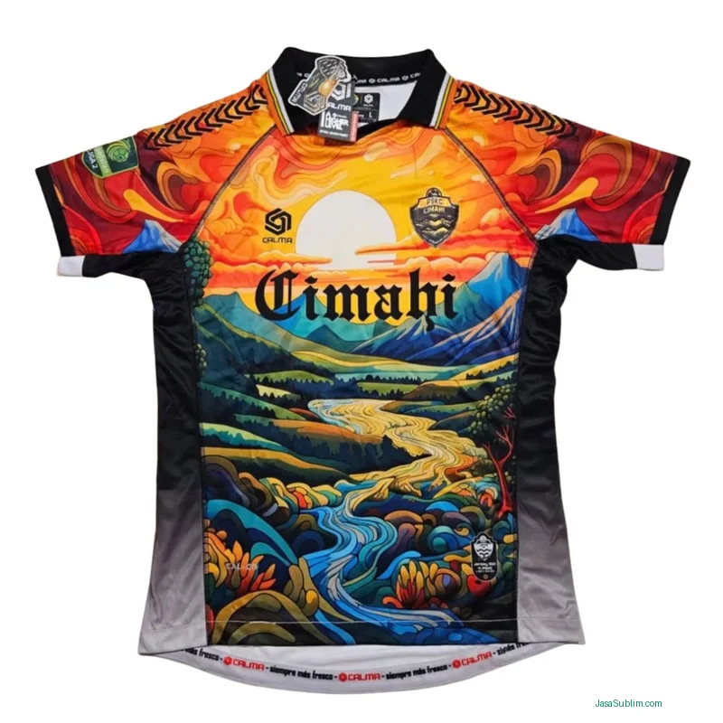 Jersey Persikoci Cimahi full print sublimasi custom